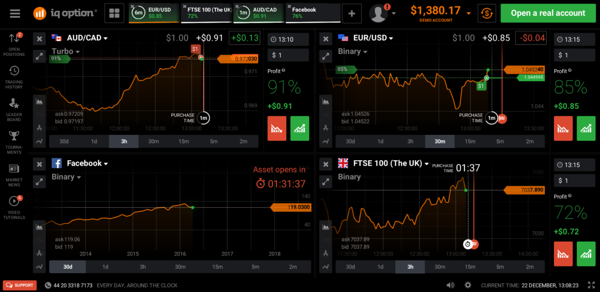 IQ Forex - Trading Binary Option on FX & Crypto - Iq option trading room